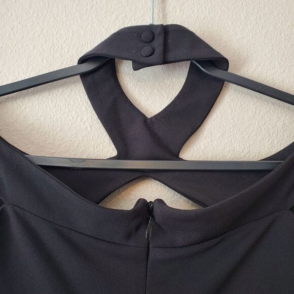 REVOLVE x Nookie Strappy Black Hollywood Pin Up Bodycon Midi Dress - Picture 4 of 6